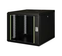 DIGITUS Armoire réseau - rack 19 pouces - 9U - montage mural - profondeur 600 mm - capacité de charge 100 kg - série Unique - noir