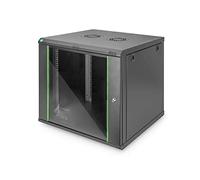 DIGITUS Armoire réseau - rack 19 pouces - 9U - montage mural - profondeur 600 mm - capacité de charge 60 kg - série Dynamic Basic - noir
