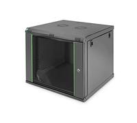 DIGITUS DN-19 09-U-EC-SW Boîtier Mural 19 (l x H x P) 600 x 474 x 450 mm 9 UH Noir (RAL 9005)