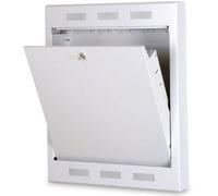 Coffret réseau DIGITUS 19 Pouces 4 U - Montage Mural Horizontal - Armoire Serveur - Montage en saillie - Capacité de Charge 100 kg