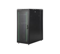 DIGITUS Armoire Serveur - 19 Pouces 26 U - 60 x 100 cm - série Unique Server-N - Charge admissible 1200 kg - Profondeur utile 1135 mm - Porte vitrée - Noir