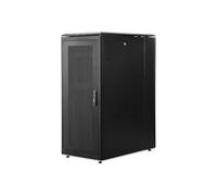 DIGITUS Armoire Serveur - 19 Pouces 26 U - 60 x 100 cm - série Unique Server-N - Charge admissible 1200 kg - Profondeur utile 943 mm - Porte en Acier perforé - Noir