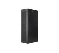 DIGITUS Armoire Serveur - 19 Pouces 42 U - 60 x 100 cm - série Unique Server-N - Charge admissible 1200 kg - Profondeur utile 943 mm - Porte en Acier perforée - Noir