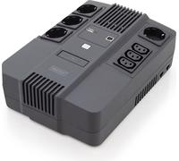 Digitus | ASI All-in-One | ASI All-in-One, 800VA/480W, LED 12V/9Ah x1, 4x CEE 7/7, 3x IEC C13, USB, RJ45 | 800 VA | 480 W | V