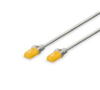 Digitus – Cordon RJ45 Cat6A U-UTP 10 m Cu LSZH AWG 26/7 Gris