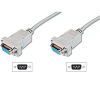 Digitus ASSMANN Câble Null Modem DB9 Null Modem/B - DB9/B 1.8 m
