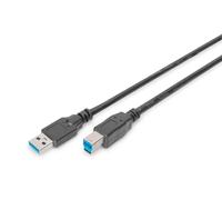 Digitus Assmann Electronic ak-300115 - 018-s 1.8 m USB to USB B Cable Black