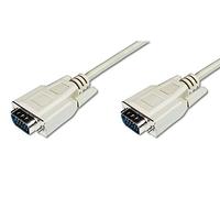 VGA Monitor connection cable, HD15 M/M, 1.8m, 3CF, be