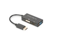 Digitus AV Convertisseur AK-340418-002-S [DisplayPort - HDMI, DVI, VGA] 3840 x