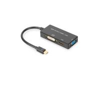 Digitus AV Convertisseur AK-340419-002-S [Mini-Display - HDMI, DVI, VGA] 3840 x 2160 Pixel