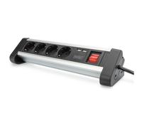 Digitus Bloc 4 prises de bureau avec 2 raccords USB