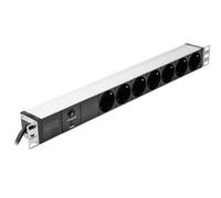 Digitus Bloc multiprises en aluminium avec protection contre les surcharges