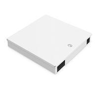 DIGITUS boîte d'épissure Fibre Optique - 48 Fibres - IP20 Classe de Protection - Montage Mural - Fibre Optique Unibox - Gris