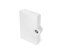 DIGITUS Boîtier de Distribution FTTH extérieur - pour 2X SC/Simplex ou 2X LC/Duplex - Classe de Protection IP65-2 entrées de câble PG13,5 - verrouillable - Support d'épissure intégré - Gris