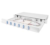 Digitus Boîte d'épissure fibre optique DN-96320/9 – 6 SC Duplex Monomode – 1U 19 pouces