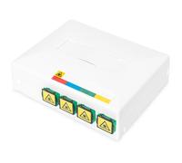 Digitus Boîtier FTTH pour 4 x couplages SC SX
