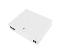 DIGITUS Boîtier Mural à Fibre Optique MM-OM4, équipé de 24 adaptateurs LC DX et Pigtail