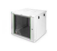 DIGITUS Armoire réseau - Rack 19 Pouces - 9U - Montage Mural - Profondeur 450 mm - capacité de Charge 60 kg - série Dynamic Basic - Gris