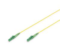 Digitus Câble fibre optique DK-2933-15-APC-SX OS2 monomode 15 m LC(APC)-LC(APC) Simplex Jaune