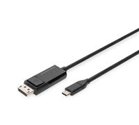 Digitus Câble adaptateur bidirectionnel USB type C DisplayPort
