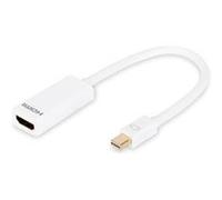 Transpalette DIGITUS Câble adaptateur, DisplayPort Mini - HDMI Type A,