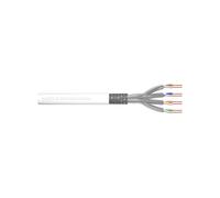 Digitus Câble Cat.7 S/FTP 305m Dca-s1a,d0,a1 LSZH 10GBase-T 600MHz AWG26/1 PoE Maxflex Blanc pour câblage structuré & Data Centers
