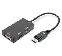 Digitus Câble convertisseur DisplayPort 3-en-1