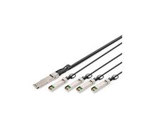 Digitus DN-81325 DIGITUS Kabel QSFP+ to 4XSFP+ 40G DAC 5.0m schwarz