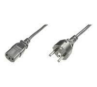 Digitus Cordon d'alimentation CEE 7/7 - C13 M/F H05VV-F3G 1,8 m Noir 0,75 mm²