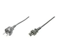 Digitus Câble d'alimentation CEE 7/7 (Type F) sur C5 1,8 m mâle/femelle H05VV-F3G 0,75 mm²