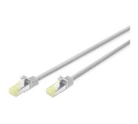 Digitus Câble réseau Cat 6A – 2 m – RJ45 S/FTP blindé – 100% Component Level testé – Gris