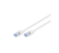 Digitus Câble de Brassage CAT5e SF/UTP Gris 0.5m RJ45 Mâle-Mâle Conducteur Cuivre AWG26/7 PoE 100MHz Blindé Sac PE DK-1531-005