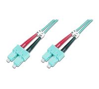 Digitus Câble de brassage fibre optique I‑VH multimode OM3 SC/SC 2 m