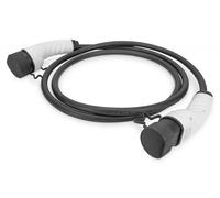 DIGITUS - Rallonge électrique - IEC 62196 Type 2 mâle bouchon de protection pour IEC 62196 Type 2 femelle bouchon de protection - 5 m - noir - triphasé G