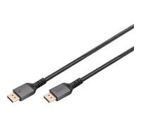 Digitus – Câble DisplayPort PREMIUM DP1.4 – 1 m, 8K/60Hz, contacts dorés