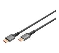 Digitus Câble DisplayPort DB-340111-010-S Premium – DisplayPort 2.1, 1 m, 8K120Hz, noir