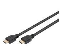 Digitus Câble HDMI Ultra High Speed Type A mâle/mâle 2 m Ethernet UHD 8K 60 Hz doré bl