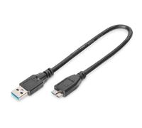 Digitus Câble USB-A vers Micro-B 0,25 m