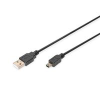 Digitus Câble de connexion USB-A - Mini-B, 1m