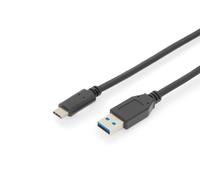 Digitus Câble de connexion USB-C, USB 3.2 Gen2, USB-A vers USB-C