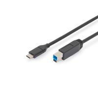 Digitus Câble de connexion USB-C, USB-C - USB-B