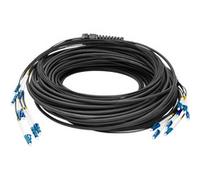 Digitus Câble fibre optique DK-2A338U050BK-BBB 50 m OS2 LC (UPC) à LC (UPC) 8 fibres Monomode Noir