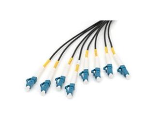 Digitus Câble de dérivation universel en fibre optique, duplex, connecteur LC/UPC, monomode OS2