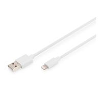 Digitus Câble de données/charge Lightning vers USB A, certifié MFI