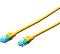 DIGITUS Câble de raccordement Cat. 5e U/UTP 2.0 m gelb