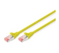 Digitus Câble réseau DK-1644-050/Y RJ45 Cat 6 S/FTP 5 m Jaune sans halogène