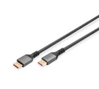 Digitus Câble de raccordement DisplayPort 16K version 2.1, 1m, 80G, noir
