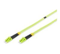 Digitus Câble de raccordement fibre optique, duplex, connecteur LC > LC, multimode OM5