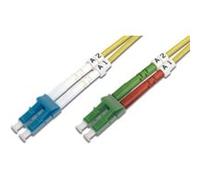 Digitus Câble de raccordement LWL, duplex, connecteur LC (APC) > LC, monomode OS2