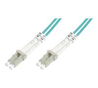 Digitus Câble fibre optique DK-2533-15/3 OM3 15 m LC-LC Duplex 50/125 Turquoise